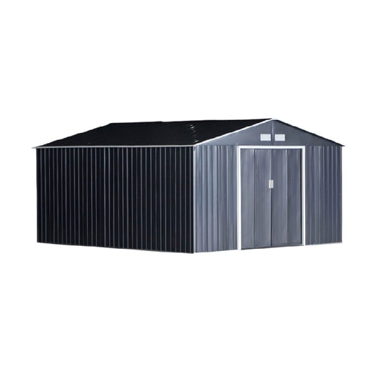 Abri de jardin en métal pour stockage extérieur - 430 x 240 x 220