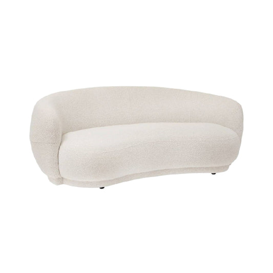 Canapé modulable pour salon en tissu - 200 x 90 x 80